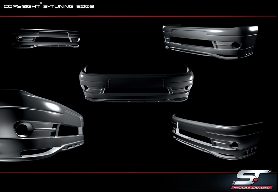 RENAULT LAGUNA I FRONT BUMPER
