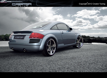 AUDI TT REAR BUMPER