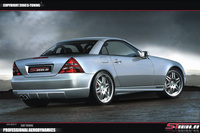 MERCEDES W170 REAR BUMPER