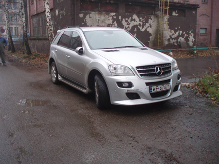 MERCEDES ML W164 FRONT BUMPER