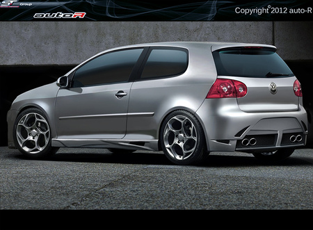 VOLKSWAGEN GOLF 5 REAR BUMPER