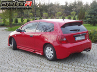 HONDA CIVIC 01-06 HATCHBACK REAR BUMPER