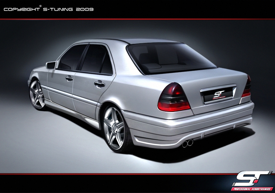 MERCEDES W202 REAR BUMPER