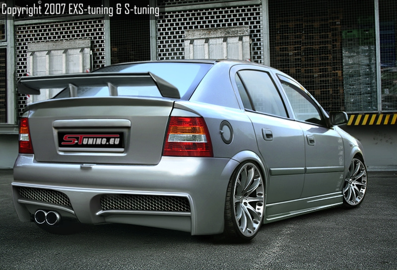 OPEL ASTRA G REAR BUMPER