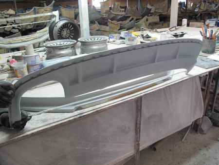 VOLKSWAGEN PASSAT CC REAR UNDERBUMPER SPOILER