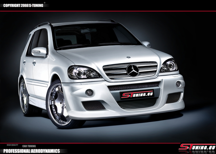 MERCEDES ML W163 FRONT BUMPER