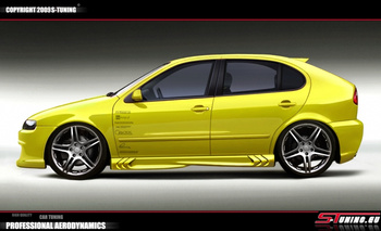 SEAT LEON SIDE SKIRTS