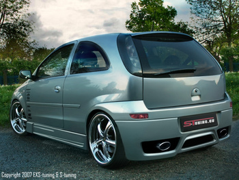 OPEL CORSA C REAR BUMPER