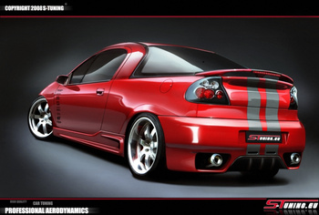 OPEL TIGRA REAR BUMPER