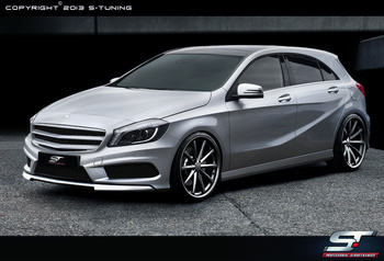 MERCEDES W176 FRONT BUMPER