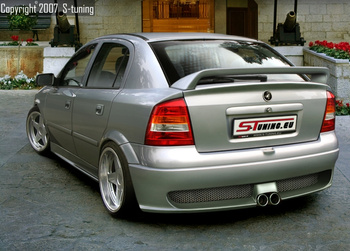OPEL ASTRA G TRUNK SPOILER