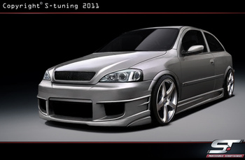 OPEL ASTRA G FRONT BUMPER