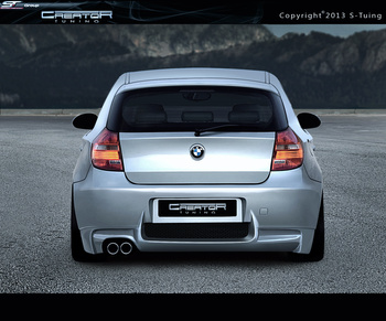 BMW E87 REAR BUMPER