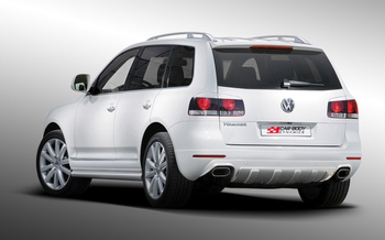 VOLKSWAGEN TOUAREG REAR UNDERBUMPER SPOILER