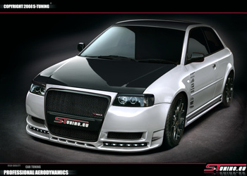 AUDI A3 8L FRONT BUMPER