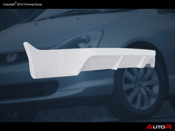 HONDA CIVIC 01-06 REAR UNDERBUMPER SPOILER