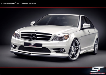 MERCEDES W204 FRONT BUMPER