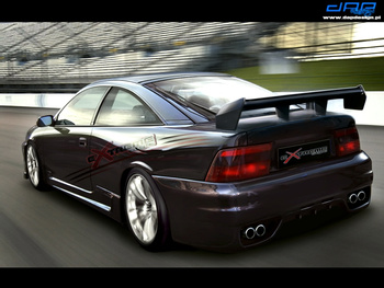 OPEL CALIBRA REAR BUMPER