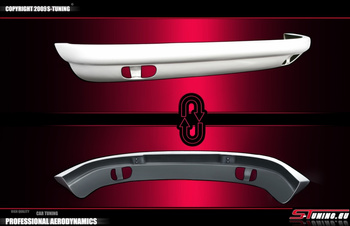 PORSCHE 911 TARGA 68-74 REAR BUMPER