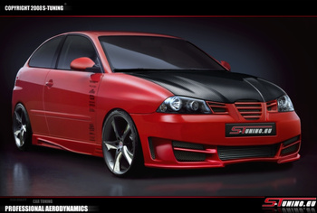 SEAT IBIZA 6L 02-08 FRONT BUMPER