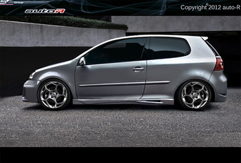 VOLKSWAGEN GOLF 5 SIDE SKIRTS