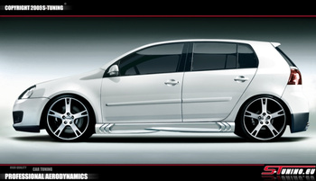 VOLKSWAGEN GOLF 5 SIDE SKIRTS