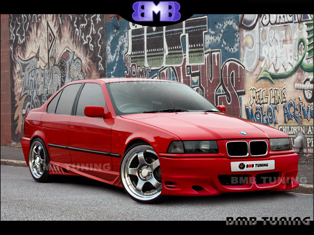 BMW E36 FRONT BUMPER – S-tuning