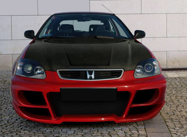 Honda Civic 95 99 Coupe Front Bumper S Tuning