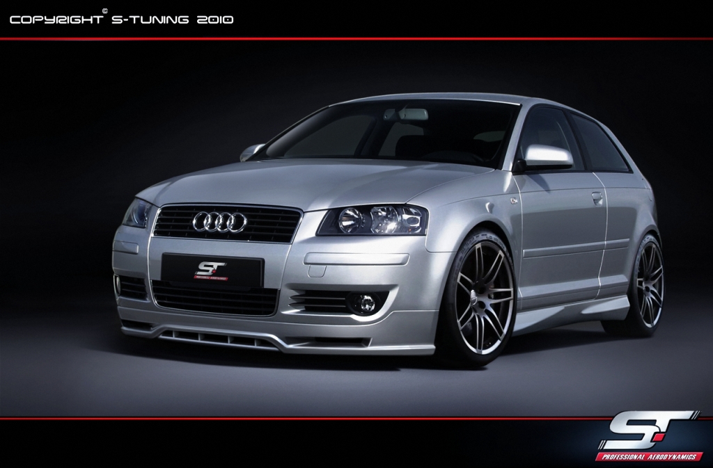 AUDI A3 8P SIDE SKIRTS – S-tuning