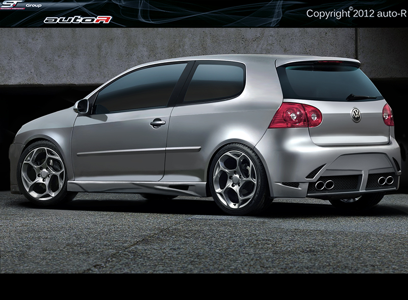 VOLKSWAGEN GOLF 5 REAR BUMPER – S-tuning